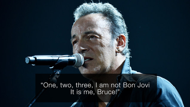 Illustration for article titled 8 Bruce Springsteen Lyrics That Say It All